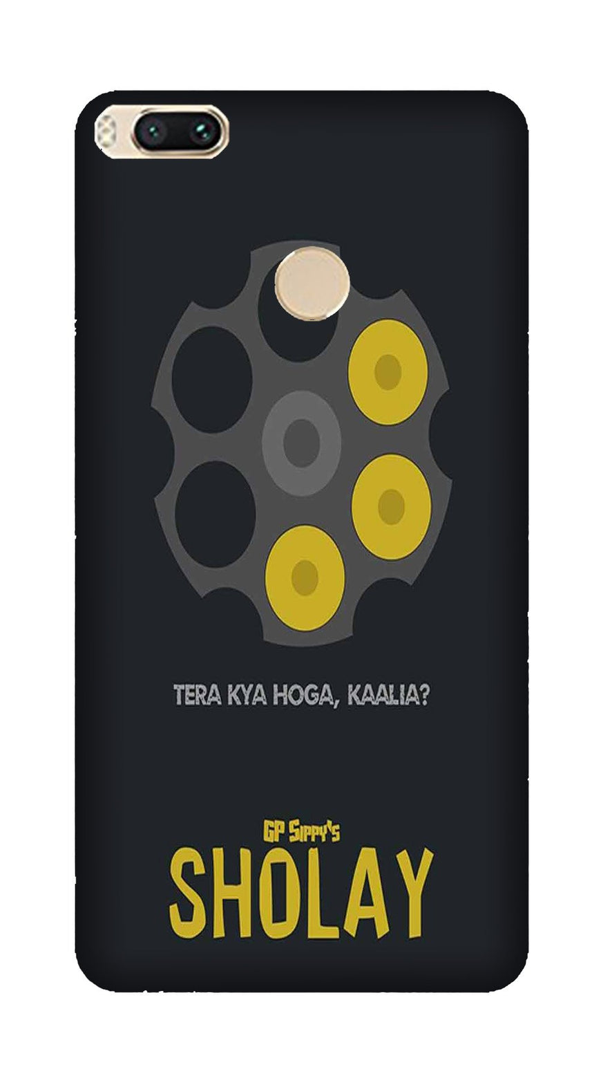 Sholay Mobile Back Case for Mi A1  (Design - 356)