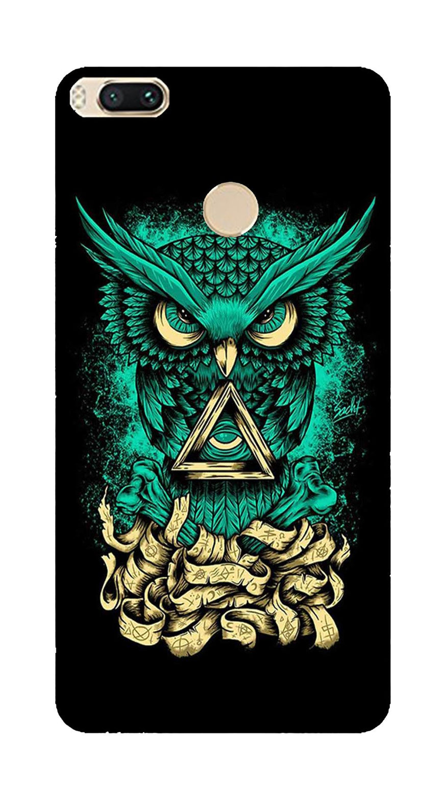 Owl Mobile Back Case for Mi A1  (Design - 358)