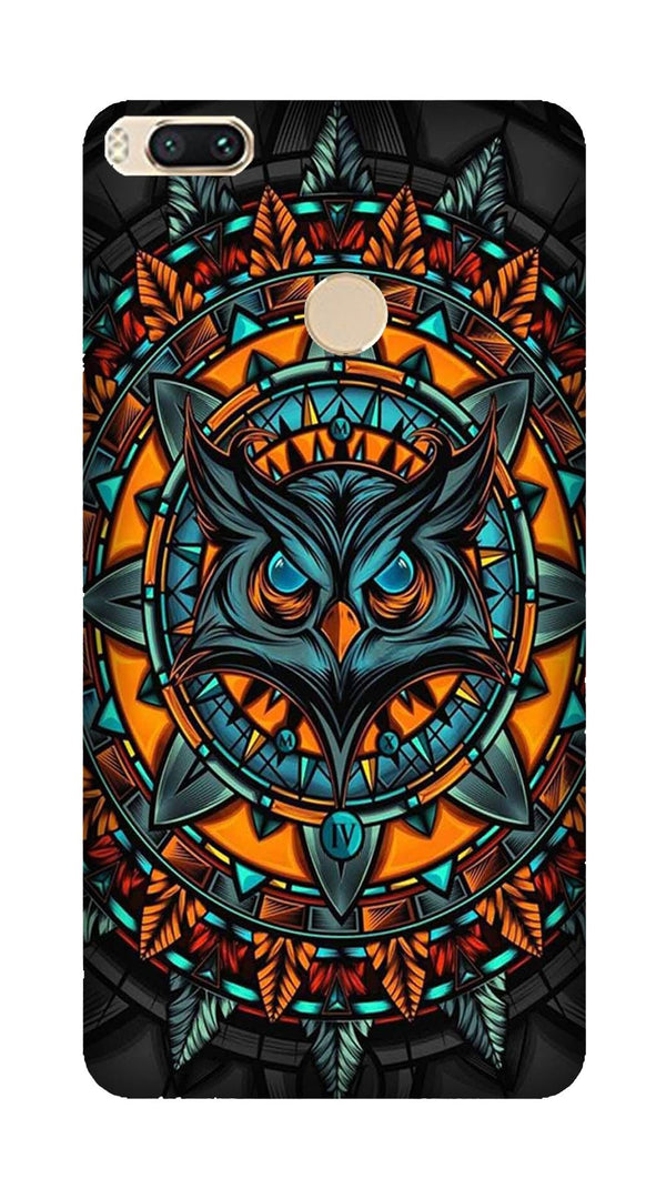 Owl Mobile Back Case for Mi A1  (Design - 360)