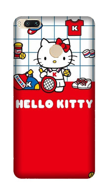 Hello Kitty Mobile Back Case for Mi A1  (Design - 363)