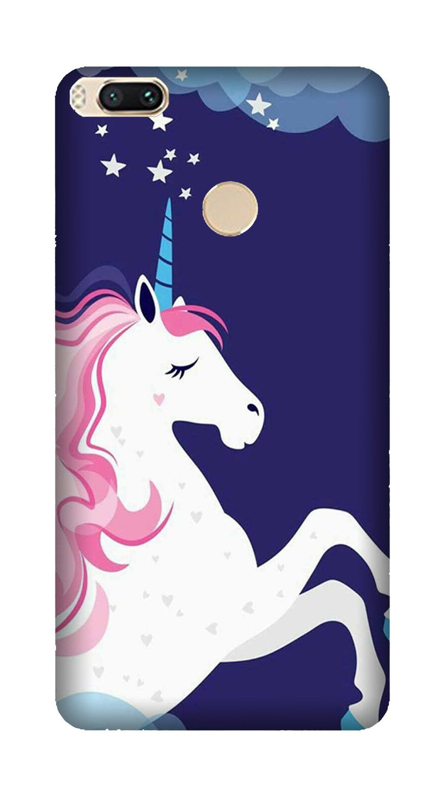 Unicorn Mobile Back Case for Mi A1  (Design - 365)