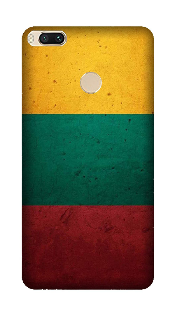 Color Pattern Mobile Back Case for Mi A1  (Design - 374)