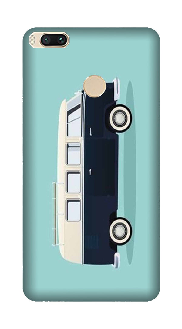 Travel Bus Mobile Back Case for Mi A1  (Design - 379)