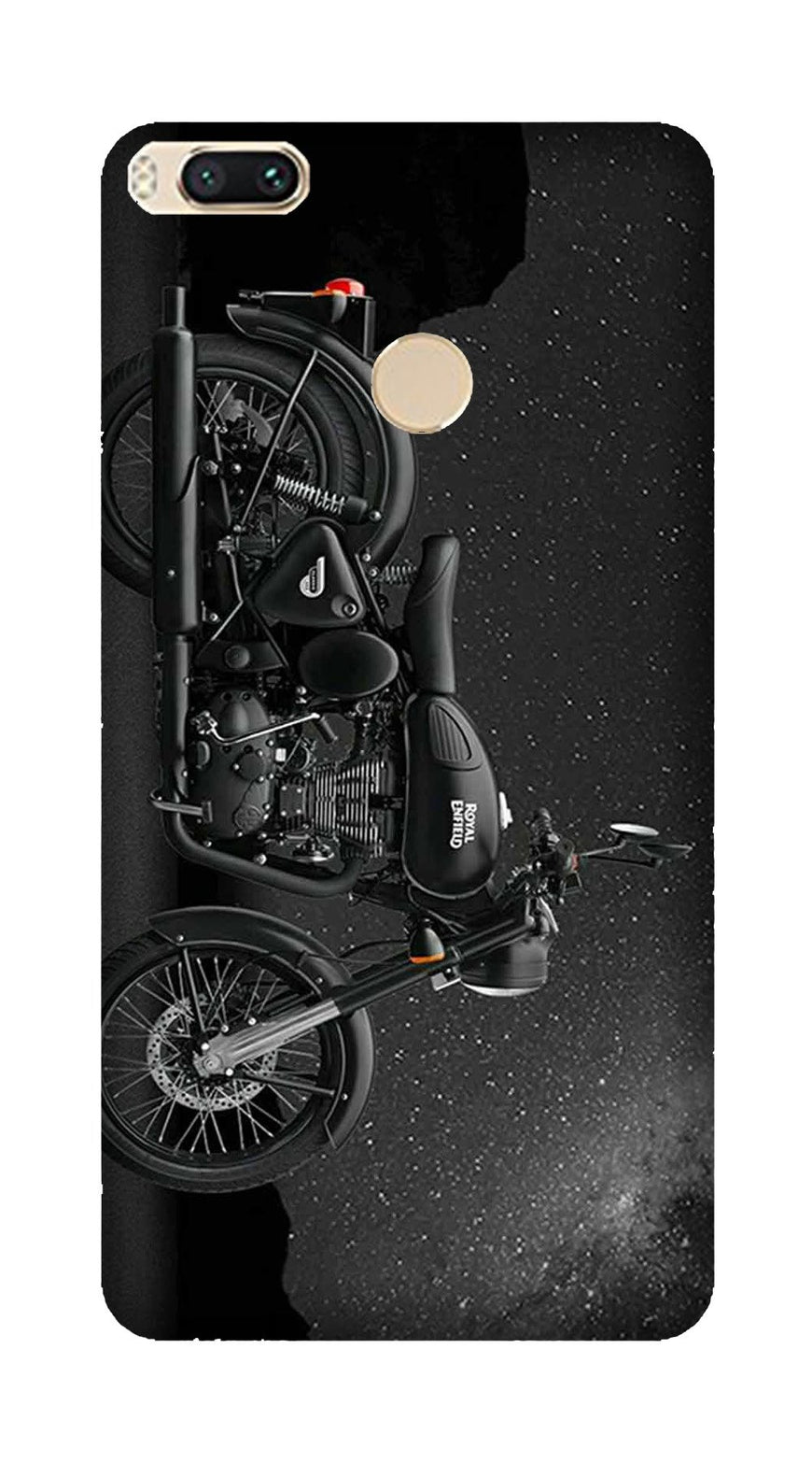 Royal Enfield Mobile Back Case for Mi A1  (Design - 381)
