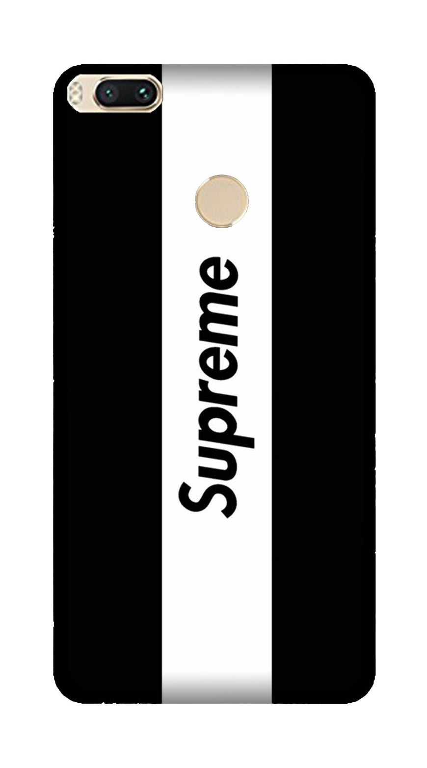 Supreme Mobile Back Case for Mi A1  (Design - 388)