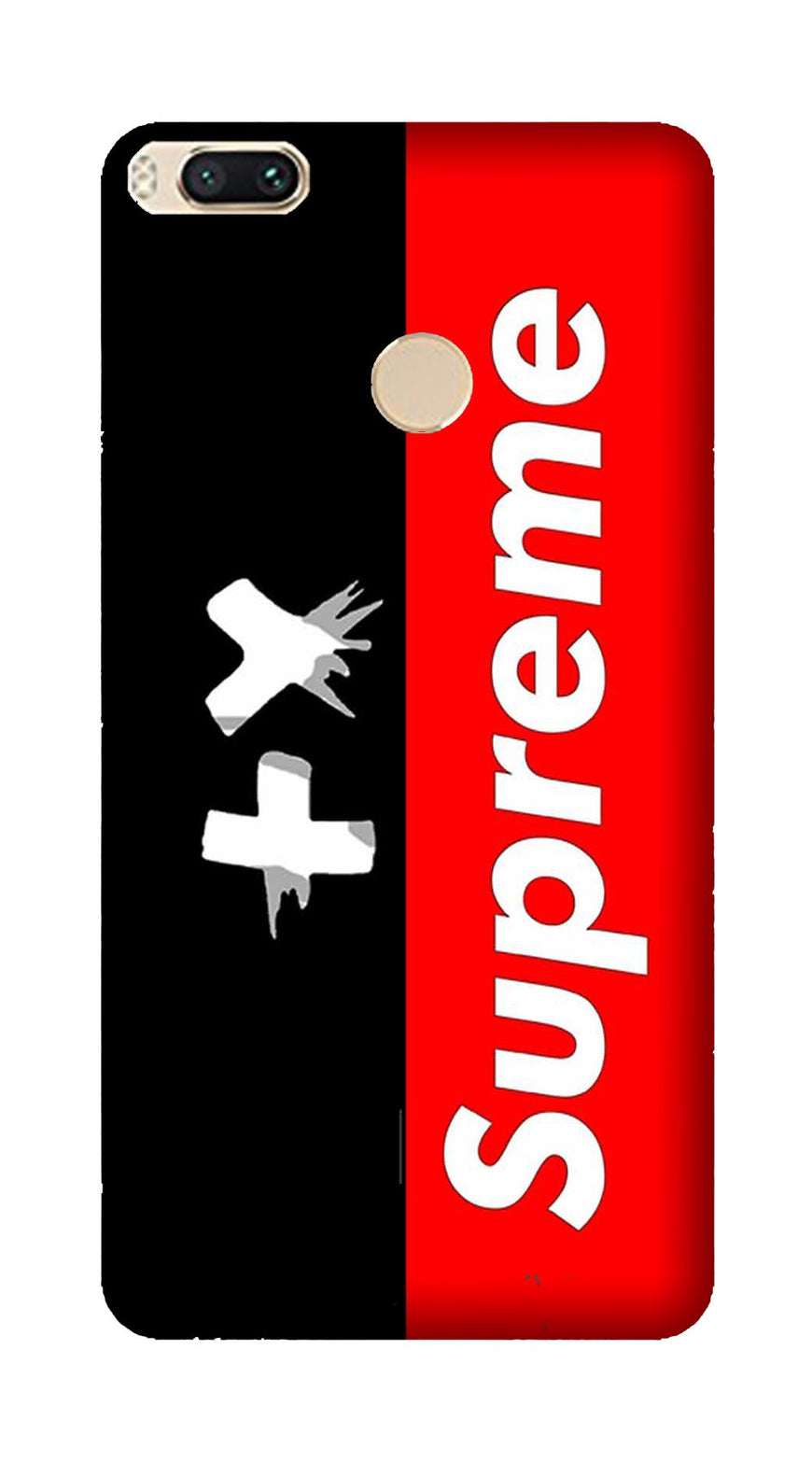 Supreme Mobile Back Case for Mi A1  (Design - 389)