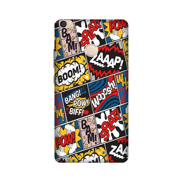 Boom Mobile Back Case for Mi Max 2  (Design - 302)