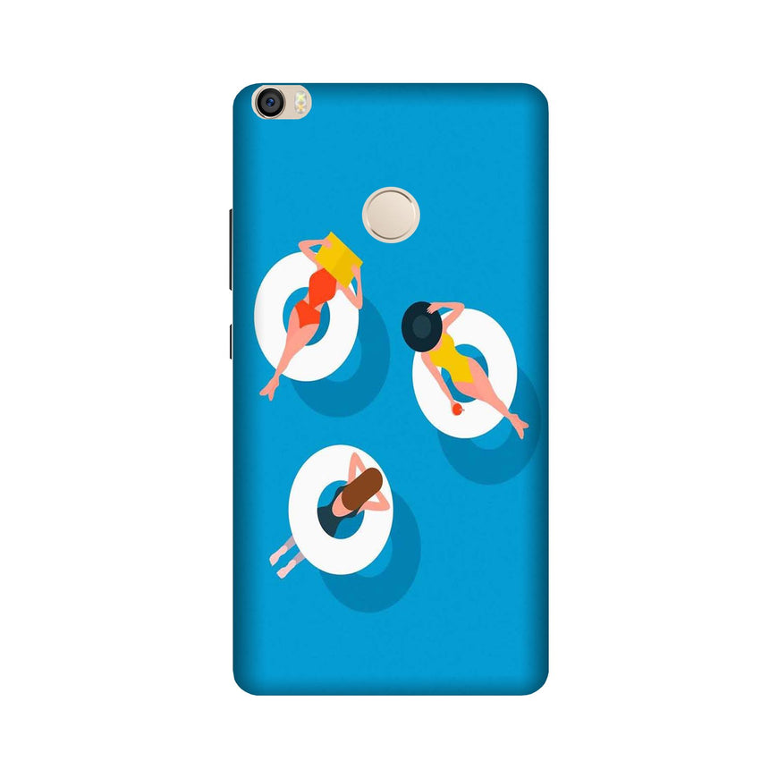 Girlish Mobile Back Case for Mi Max 2  (Design - 306)