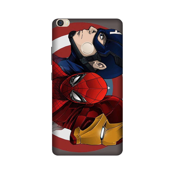 Superhero Mobile Back Case for Mi Max 2  (Design - 311)