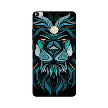 Lion Mobile Back Case for Mi Max / Max Prime  (Design - 314)