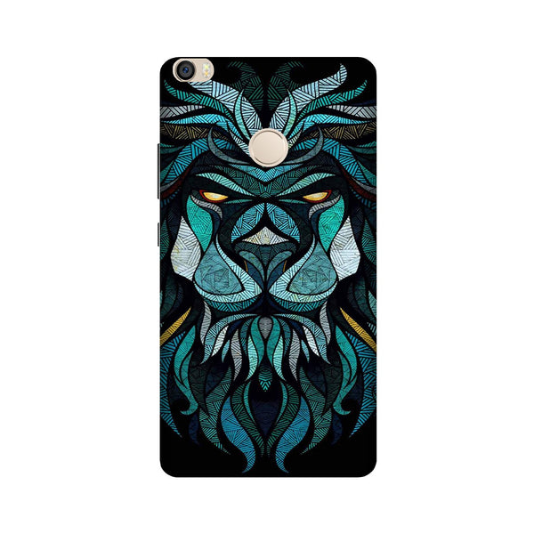 Lion Mobile Back Case for Mi Max 2  (Design - 314)