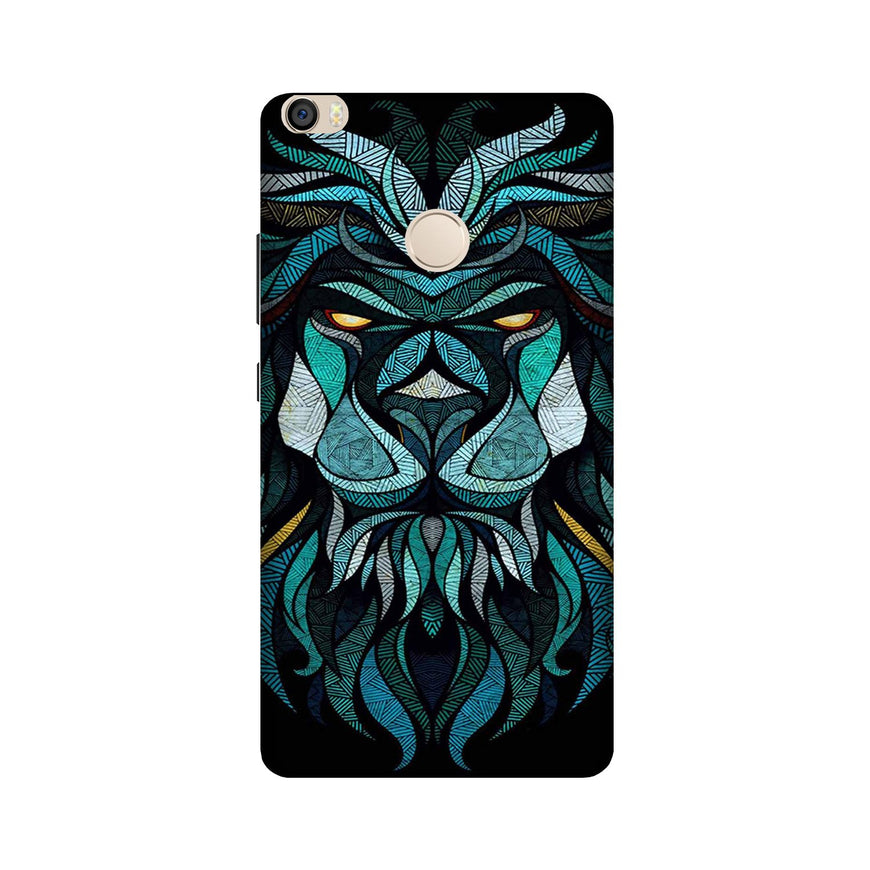 Lion Mobile Back Case for Mi Max / Max Prime  (Design - 314)