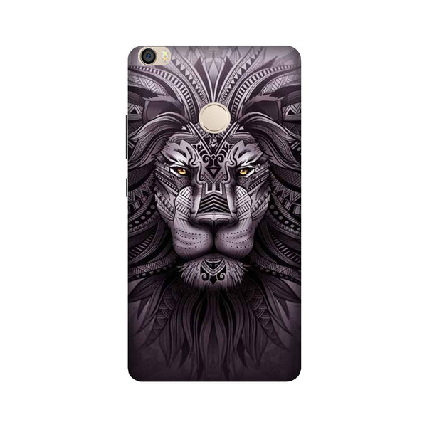 Lion Mobile Back Case for Mi Max 2  (Design - 315)