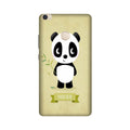 Panda Bear Mobile Back Case for Mi Max / Max Prime  (Design - 317)