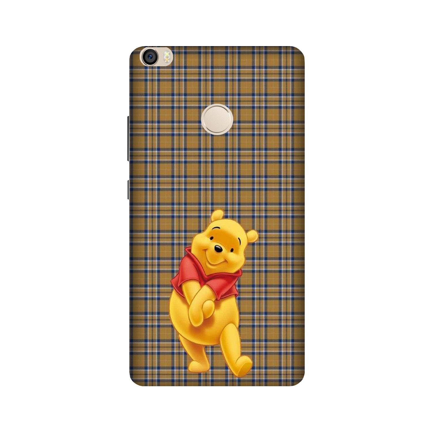 Pooh Mobile Back Case for Mi Max / Max Prime  (Design - 321)