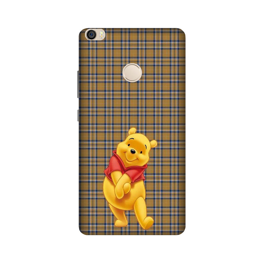 Pooh Mobile Back Case for Mi Max 2  (Design - 321)