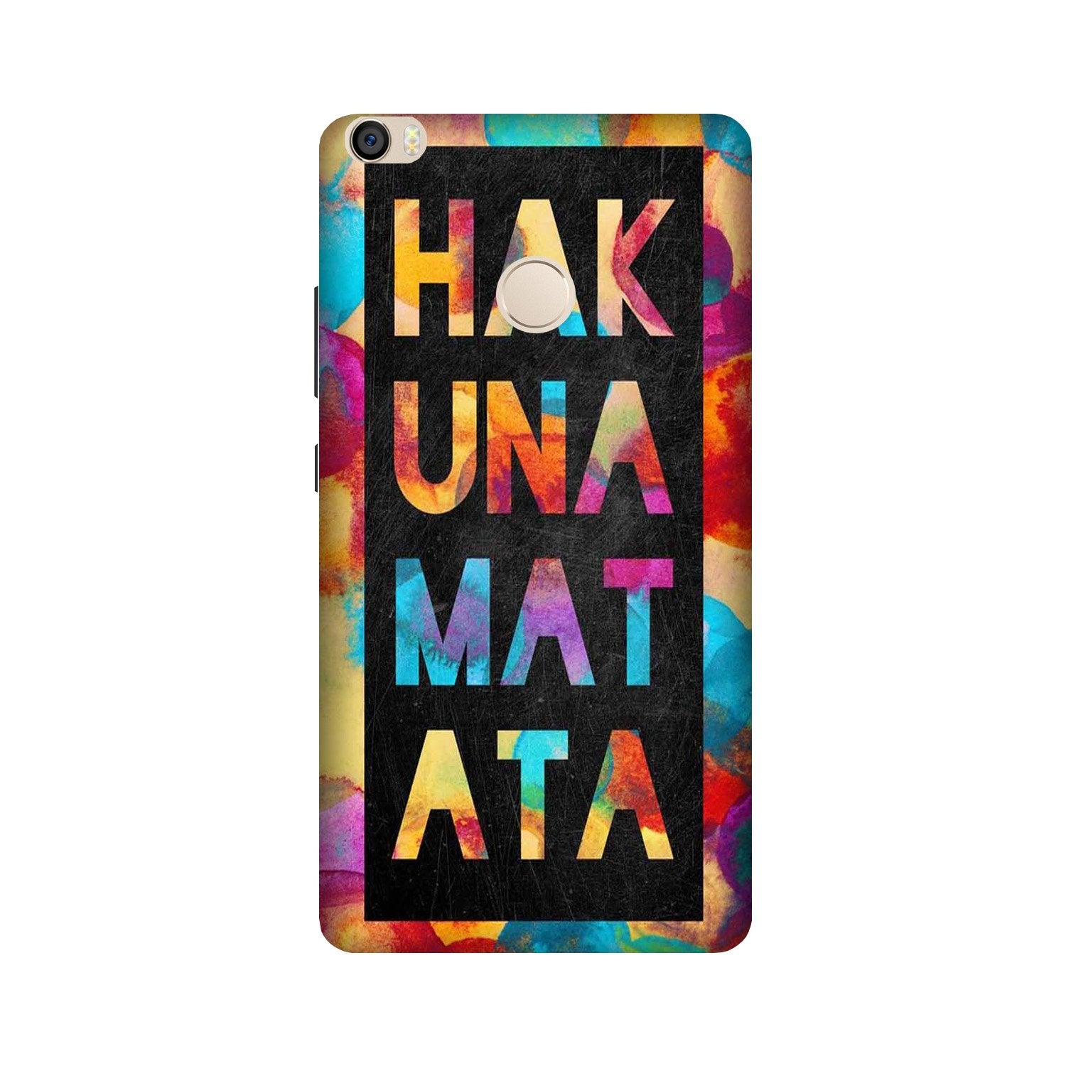 Hakuna Matata Mobile Back Case for Mi Max 2  (Design - 323)