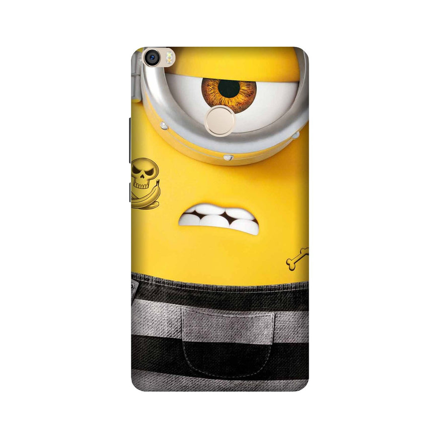 Minion Mobile Back Case for Mi Max / Max Prime  (Design - 324)