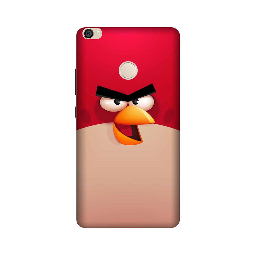 Angry Bird Red Mobile Back Case for Mi Max 2  (Design - 325)