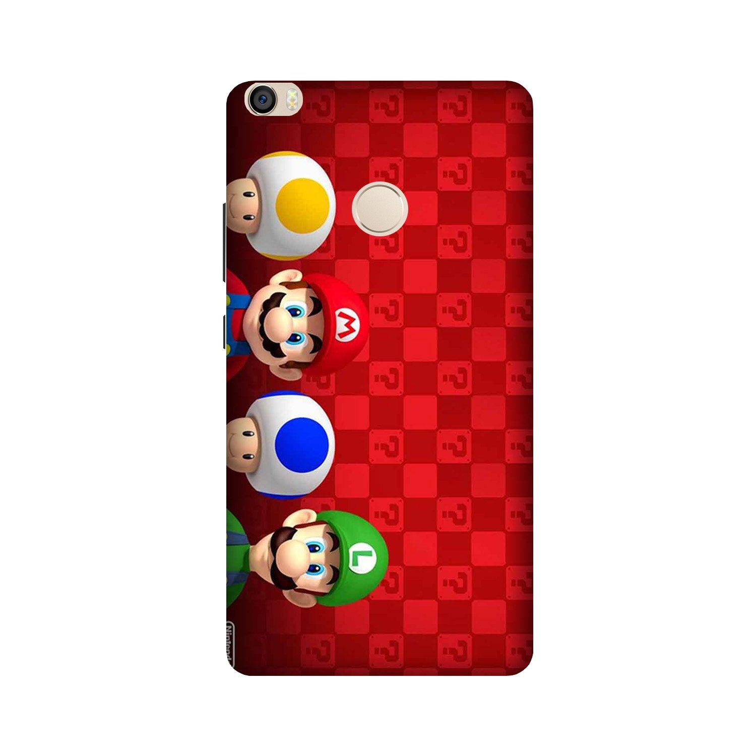 Mario Mobile Back Case for Mi Max 2  (Design - 337)