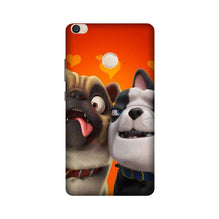 Dog Puppy Mobile Back Case for Mi Max 2  (Design - 350)
