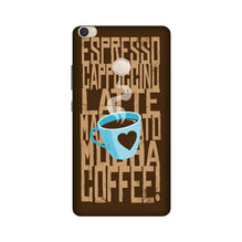 Love Coffee Mobile Back Case for Mi Max / Max Prime  (Design - 351)