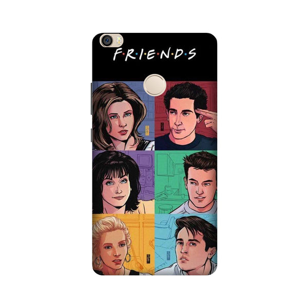 Friends Mobile Back Case for Mi Max 2  (Design - 357)