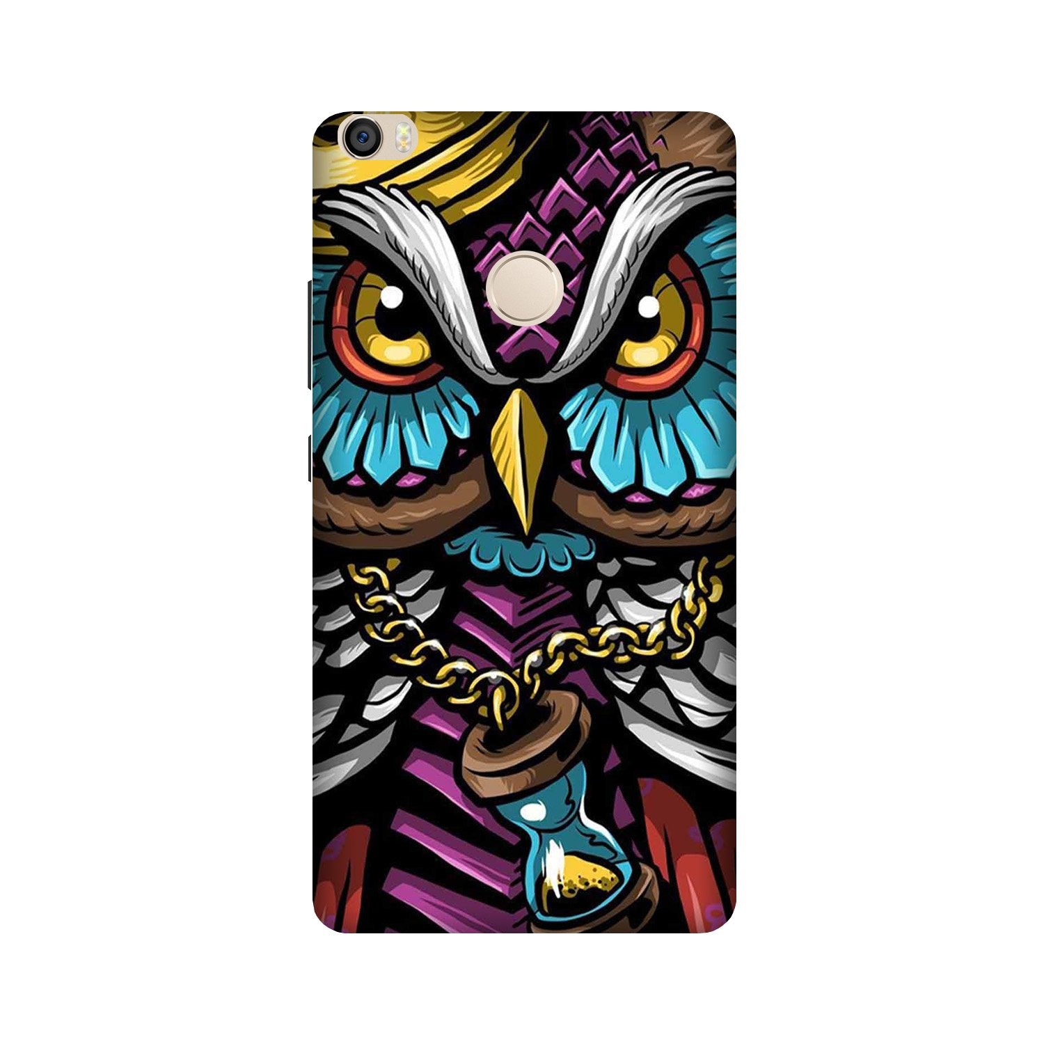 Owl Mobile Back Case for Mi Max 2  (Design - 359)
