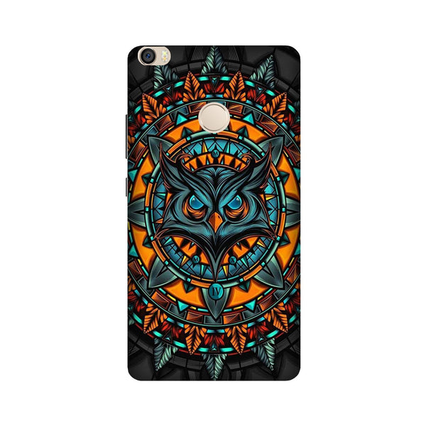 Owl Mobile Back Case for Mi Max 2  (Design - 360)