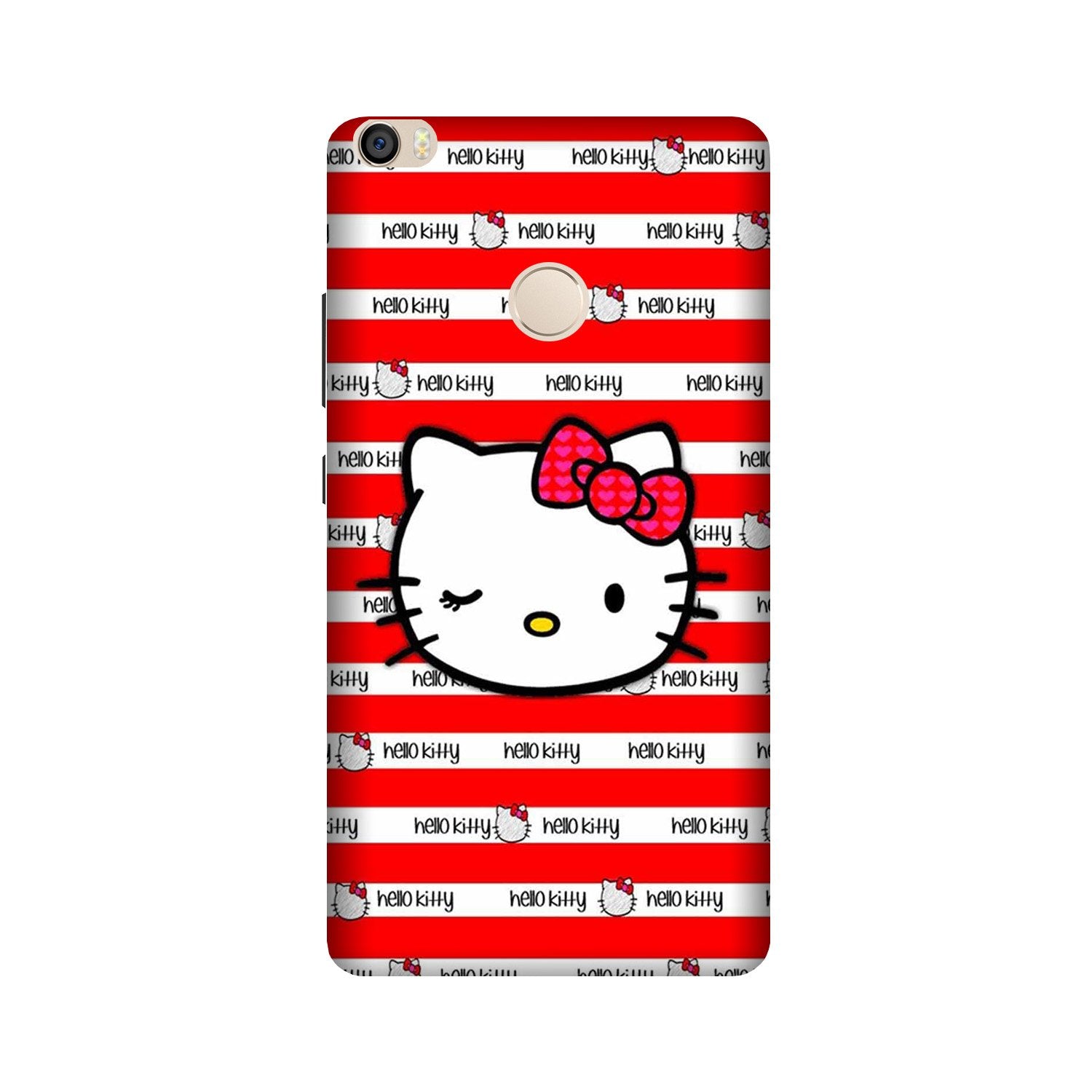 Hello Kitty Mobile Back Case for Mi Max 2  (Design - 364)