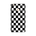 Black White Boxes Mobile Back Case for Mi Max / Max Prime  (Design - 372)