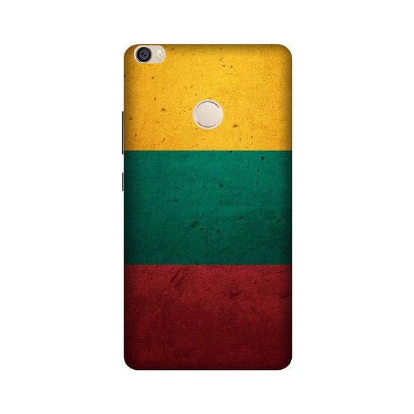 Color Pattern Mobile Back Case for Mi Max / Max Prime  (Design - 374)