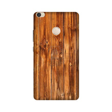 Wooden Texture Mobile Back Case for Mi Max / Max Prime  (Design - 376)