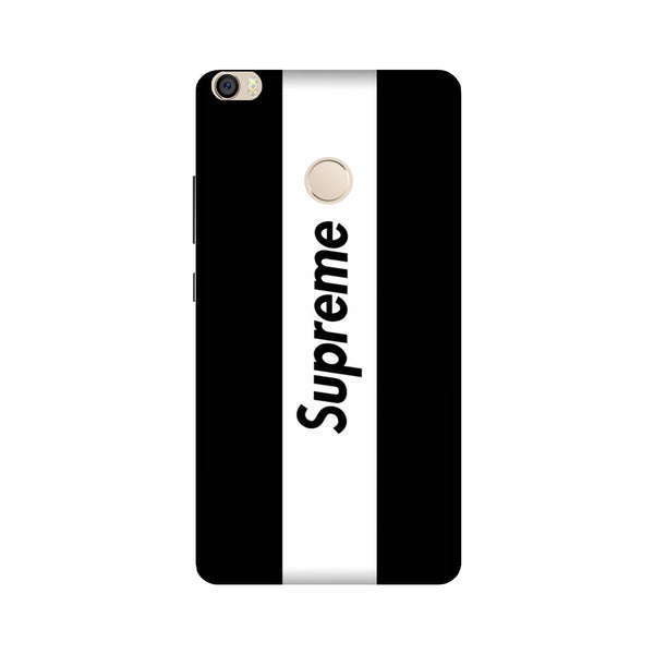 Supreme Mobile Back Case for Mi Max / Max Prime  (Design - 388)