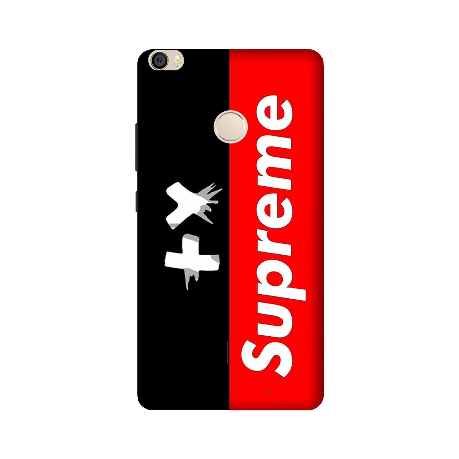 Supreme Mobile Back Case for Mi Max / Max Prime  (Design - 389)