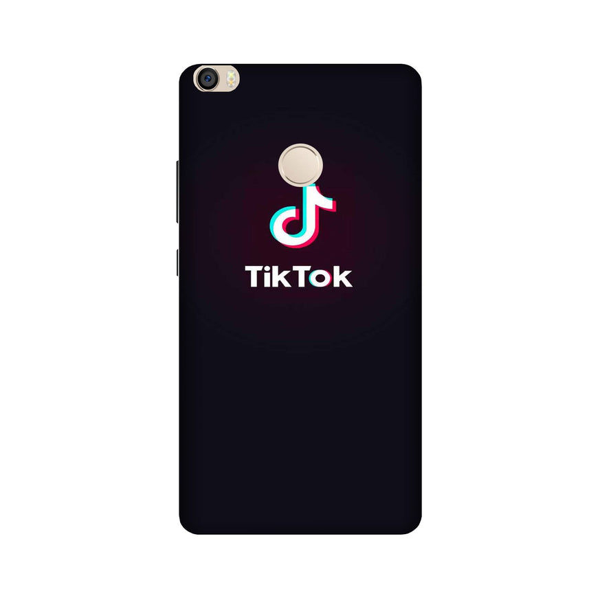 Tiktok Mobile Back Case for Mi Max 2  (Design - 396)