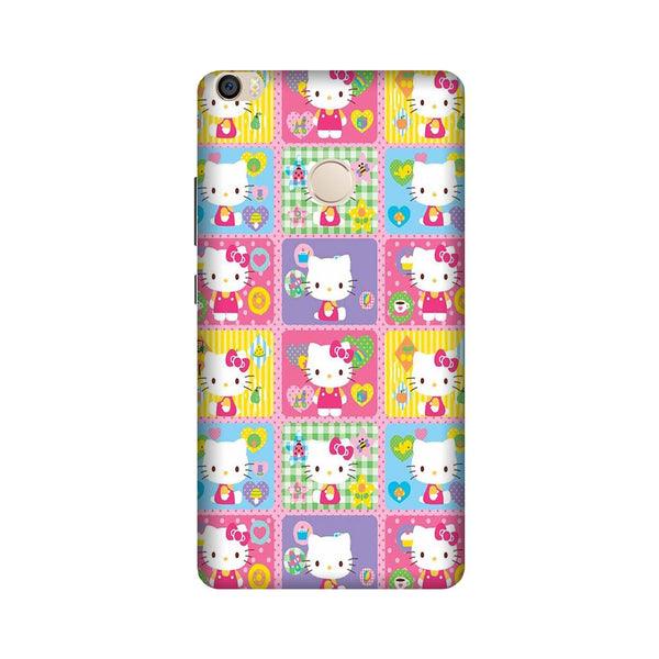 Kitty Mobile Back Case for Mi Max 2  (Design - 400)