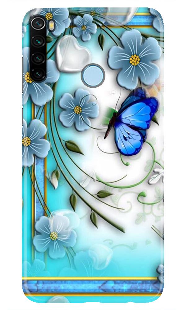 Blue Butterfly Case for Xiaomi Redmi Note 8