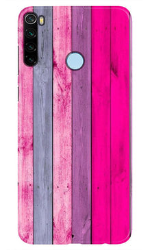 Wooden look Mobile Back Case for Xiaomi Redmi Note 8 (Design - 24)