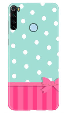Gift Wrap Mobile Back Case for Xiaomi Redmi Note 8 (Design - 30)