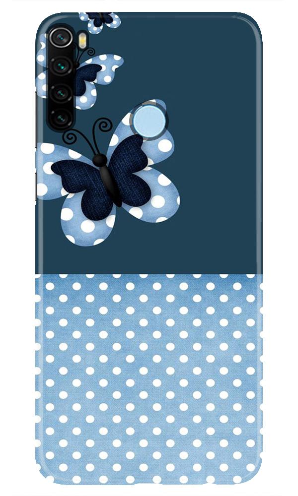 White dots Butterfly Case for Xiaomi Redmi Note 8