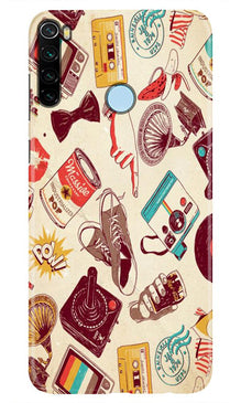 Vintage Mobile Back Case for Xiaomi Redmi Note 8 (Design - 35)
