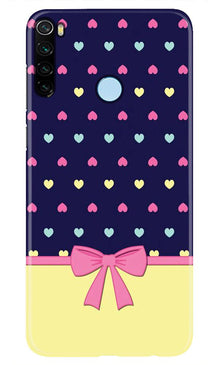 Gift Wrap5 Mobile Back Case for Xiaomi Redmi Note 8 (Design - 40)