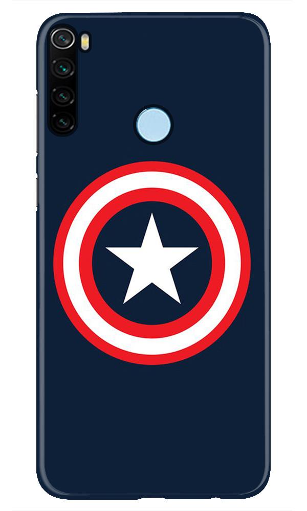 Captain America Case for Xiaomi Redmi Note 8