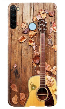 Guitar Mobile Back Case for Xiaomi Redmi Note 8 (Design - 43)