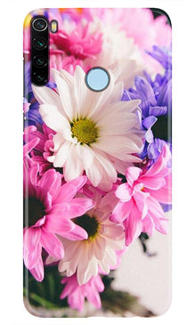 Coloful Daisy Mobile Back Case for Xiaomi Redmi Note 8 (Design - 73)