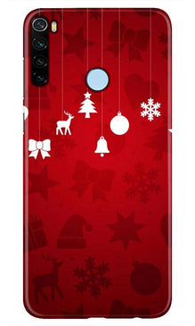 Christmas Mobile Back Case for Xiaomi Redmi Note 8 (Design - 78)