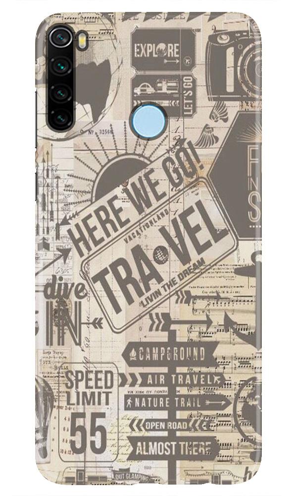 Travel Case for Xiaomi Redmi Note 8  (Design - 104)