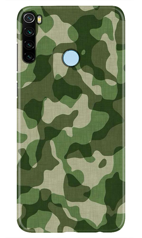 Army Camouflage Case for Xiaomi Redmi Note 8(Design - 106)