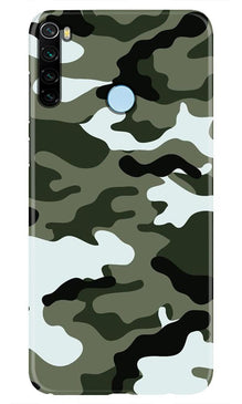 Army Camouflage Mobile Back Case for Xiaomi Redmi Note 8  (Design - 108)